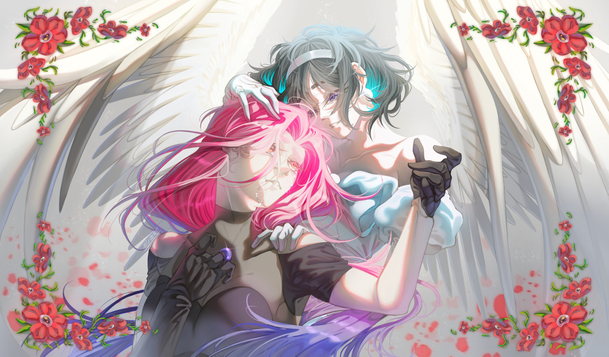 MiziSua Piece done for collaborative hoyoverse-themed zine, Dulcet